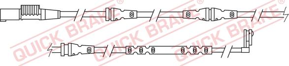 QUICK BRAKE WS 0327 A - Kulumisenilmaisin, jarrupala inparts.fi