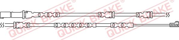 QUICK BRAKE WS 0283 A - Kulumisenilmaisin, jarrupala inparts.fi