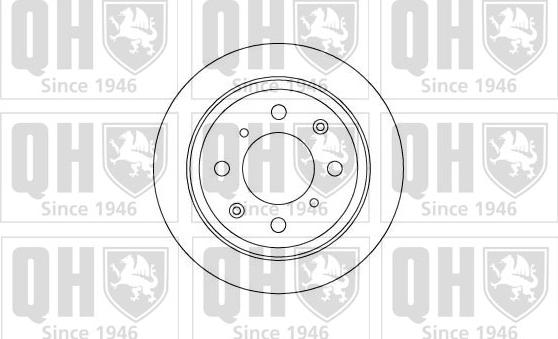 Quinton Hazell BDC5047 - Jarrulevy inparts.fi