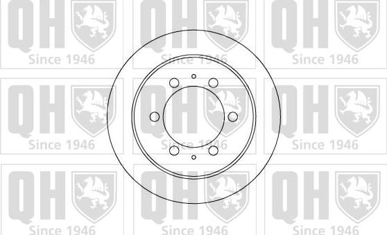 Quinton Hazell BDC5109 - Jarrulevy inparts.fi