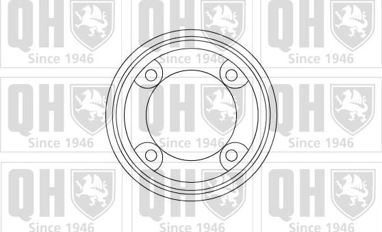 Quinton Hazell BDC3301 - Jarrulevy inparts.fi