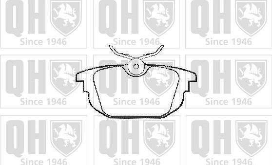 Quinton Hazell BP1090 - Jarrupala, levyjarru inparts.fi