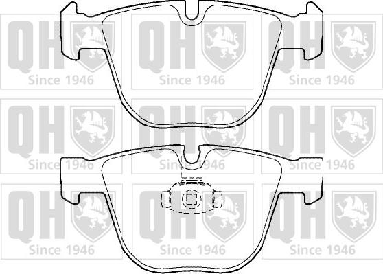 Quinton Hazell BP1399 - Jarrupala, levyjarru inparts.fi