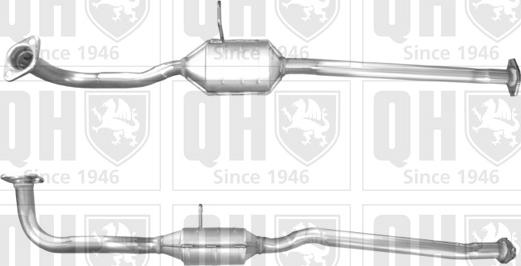 Quinton Hazell QCAT90334H - Katalysaattori inparts.fi