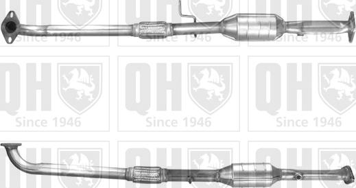 Quinton Hazell QCAT90701H - Katalysaattori inparts.fi