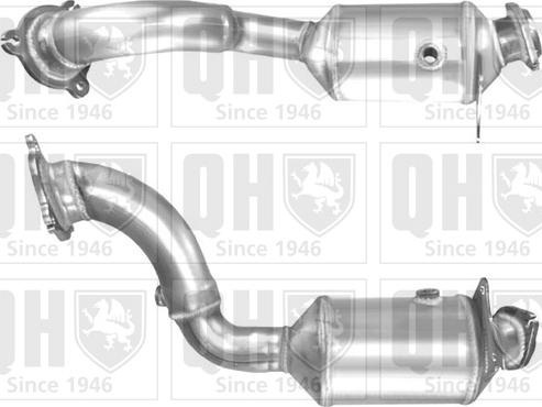 Quinton Hazell QCAT92156H - Katalysaattori inparts.fi