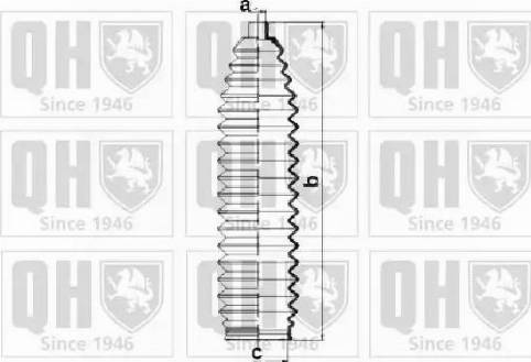 Quinton Hazell QG1503 - Paljekumisarja, ohjaus inparts.fi