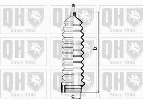 Quinton Hazell QG1084 - Paljekumi, ohjaus inparts.fi