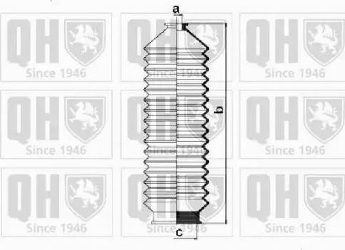 Quinton Hazell QG1157 - Paljekumisarja, ohjaus inparts.fi