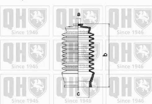 Quinton Hazell QG1255 - Paljekumi, ohjaus inparts.fi