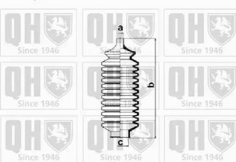 Quinton Hazell QG1216 - Paljekumi, ohjaus inparts.fi