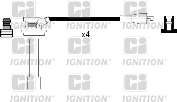 Quinton Hazell XC410 - Sytytysjohtosarja inparts.fi