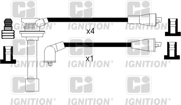 Quinton Hazell XC896 - Sytytysjohtosarja inparts.fi