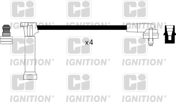 Quinton Hazell XC897 - Sytytysjohtosarja inparts.fi