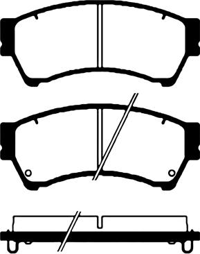 Magneti Marelli T1749MM - Jarrupala, levyjarru inparts.fi