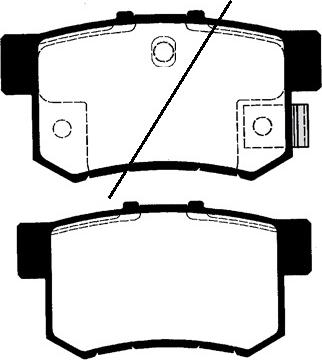 Magneti Marelli 363700202030 - Jarrupala, levyjarru inparts.fi