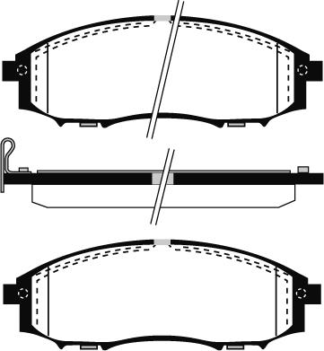 BOSCH 0 986 AB2 945 - Jarrupala, levyjarru inparts.fi