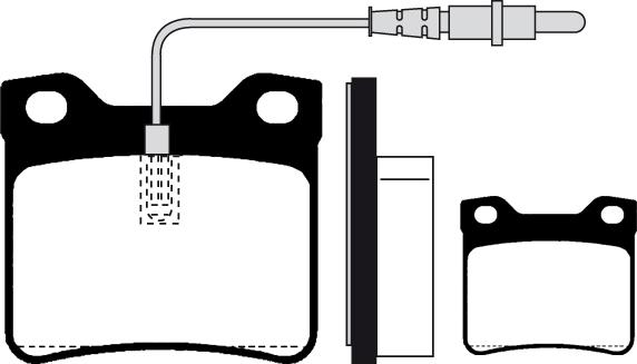 Mercedes-Benz 0024204820 - Jarrupala, levyjarru inparts.fi