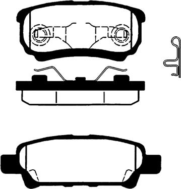 ACDelco AC960981D - Jarrupala, levyjarru inparts.fi