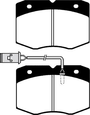 HELLA 8DB 355 005-501 - Jarrupala, levyjarru inparts.fi