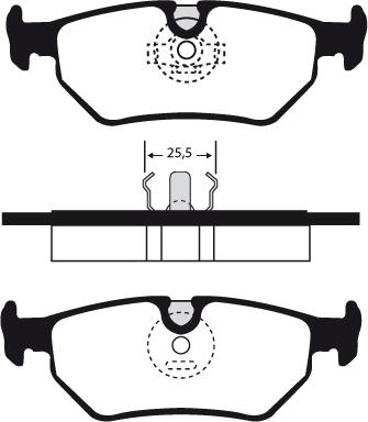 Textar 21275 169  0 5 T4046 - Jarrupala, levyjarru inparts.fi