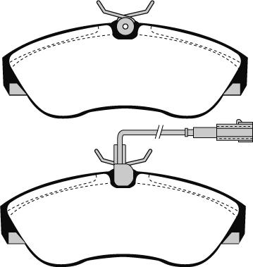 BOSCH 0 986 TB2 262 - Jarrupala, levyjarru inparts.fi