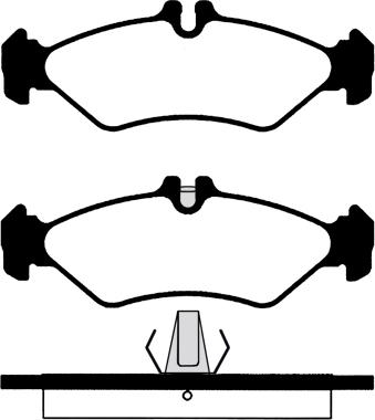 Triscan 1100-0986TB2031 - Jarrupala, levyjarru inparts.fi