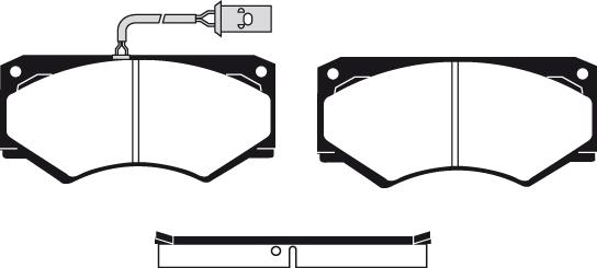 HELLA 8DB 355 005-361 - Jarrupala, levyjarru inparts.fi