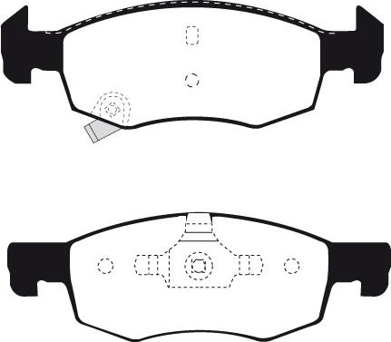 Japanparts PA0090MK - Jarrupala, levyjarru inparts.fi