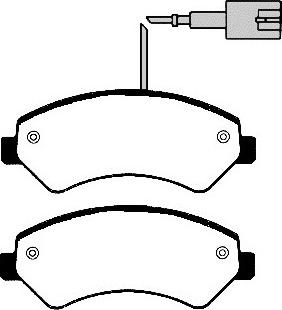 Magneti Marelli P23161MM - Jarrupala, levyjarru inparts.fi