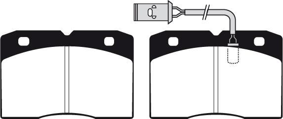 ACDelco AC058425D - Jarrupala, levyjarru inparts.fi