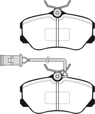 Valeo 597145 - Jarrupala, levyjarru inparts.fi