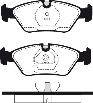 Magneti Marelli 363700200413 - Jarrupala, levyjarru inparts.fi