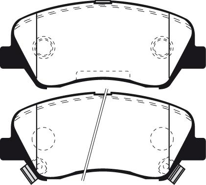 Magneti Marelli PF1213 - Jarrupala, levyjarru inparts.fi