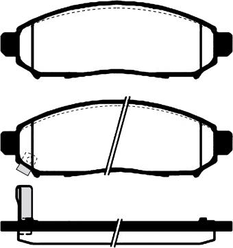 FOMAR Friction 935081 - Jarrupala, levyjarru inparts.fi