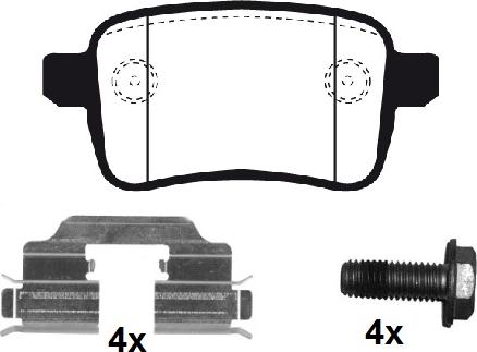 Magneti Marelli 363700202324 - Jarrupala, levyjarru inparts.fi