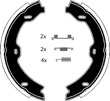 Raicam RA29311 - Jarrukenkäsarja, seisontajarru inparts.fi