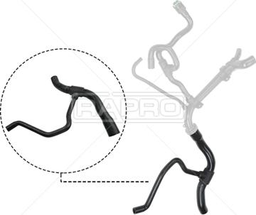 Rapro R18129/B - Jäähdyttimen letku inparts.fi