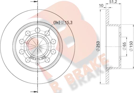 Kawe 38507 - Jarrulevy inparts.fi