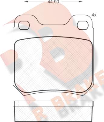 R Brake RB0692 - Jarrupala, levyjarru inparts.fi