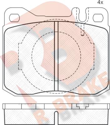 R Brake RB0324 - Jarrupala, levyjarru inparts.fi