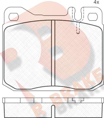 R Brake RB0323 - Jarrupala, levyjarru inparts.fi