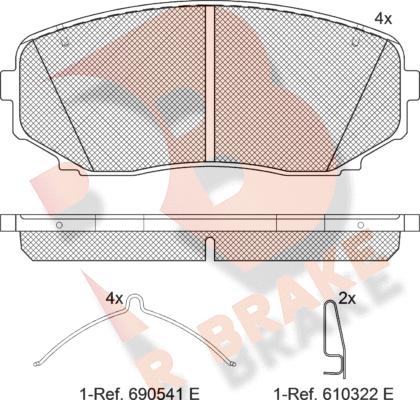 R Brake RB1962-233 - Jarrupala, levyjarru inparts.fi