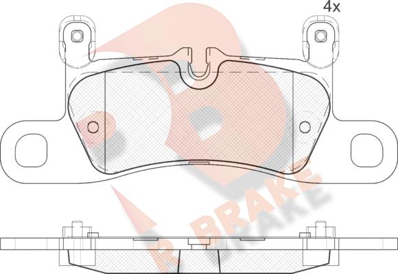 R Brake RB1987-203 - Jarrupala, levyjarru inparts.fi