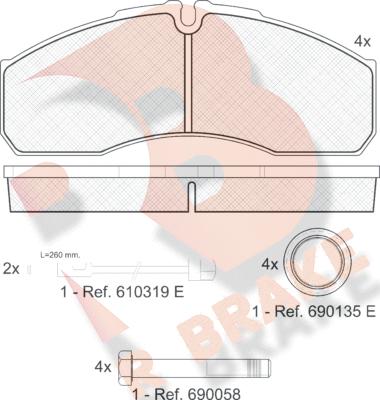 R Brake RB1499 - Jarrupala, levyjarru inparts.fi