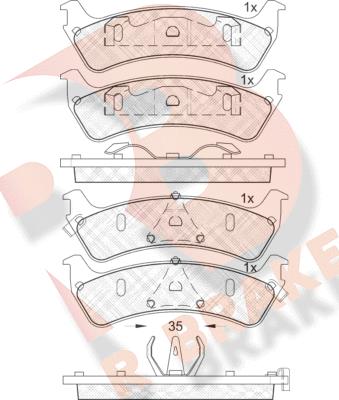 R Brake RB1409 - Jarrupala, levyjarru inparts.fi