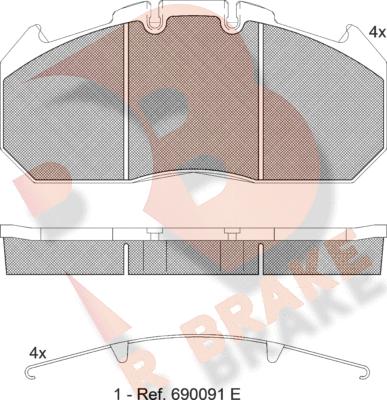 R Brake RB1405-067 - Jarrupala, levyjarru inparts.fi