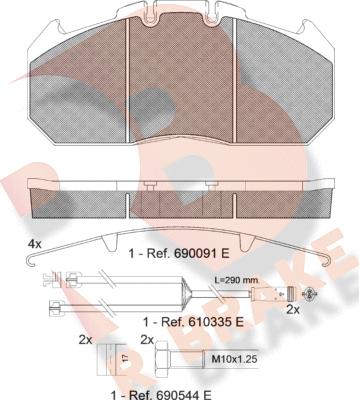 R Brake RB1405-120 - Jarrupala, levyjarru inparts.fi