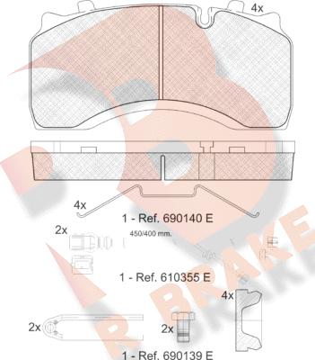 R Brake RB1430-122 - Jarrupala, levyjarru inparts.fi