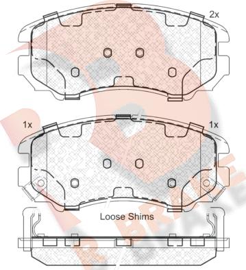 R Brake RB1644 - Jarrupala, levyjarru inparts.fi